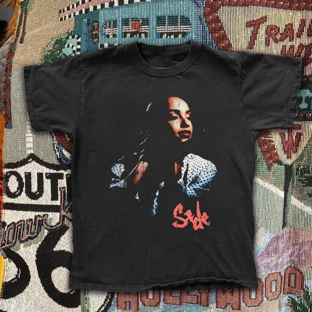 Sade Black Graphic Tee